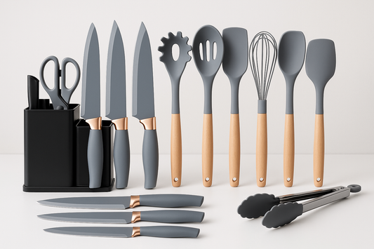 Set De Utensilios De Cocina Silicona