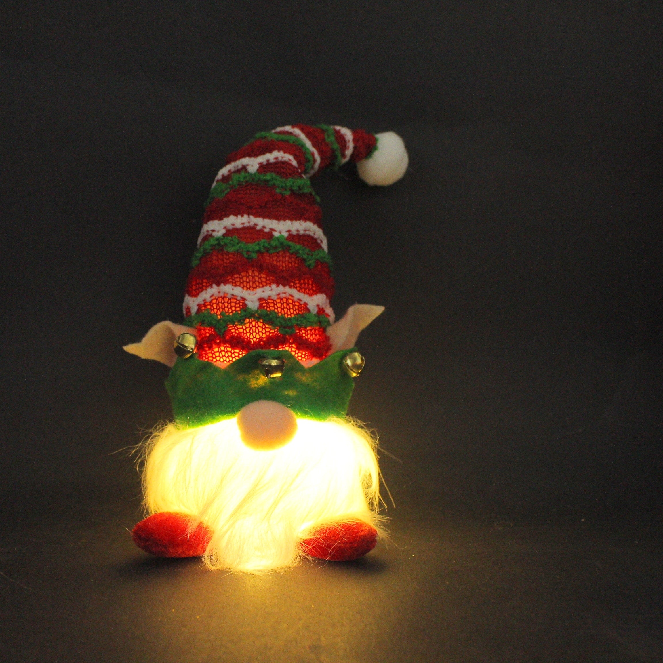 DUENDE NAVIDEÑO CON LUZ