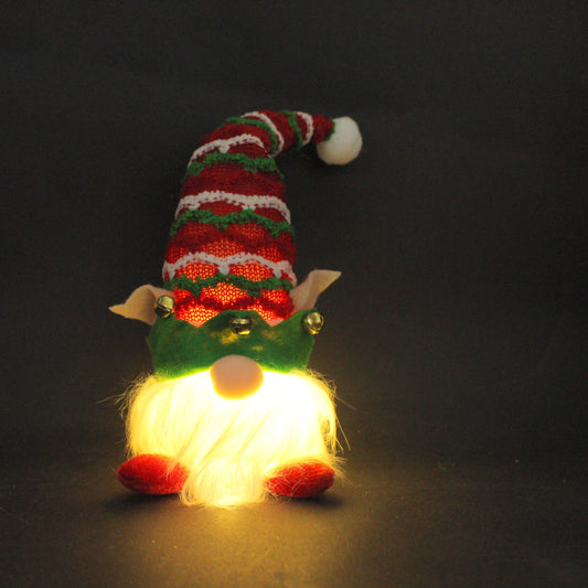 DUENDE NAVIDEÑO CON LUZ